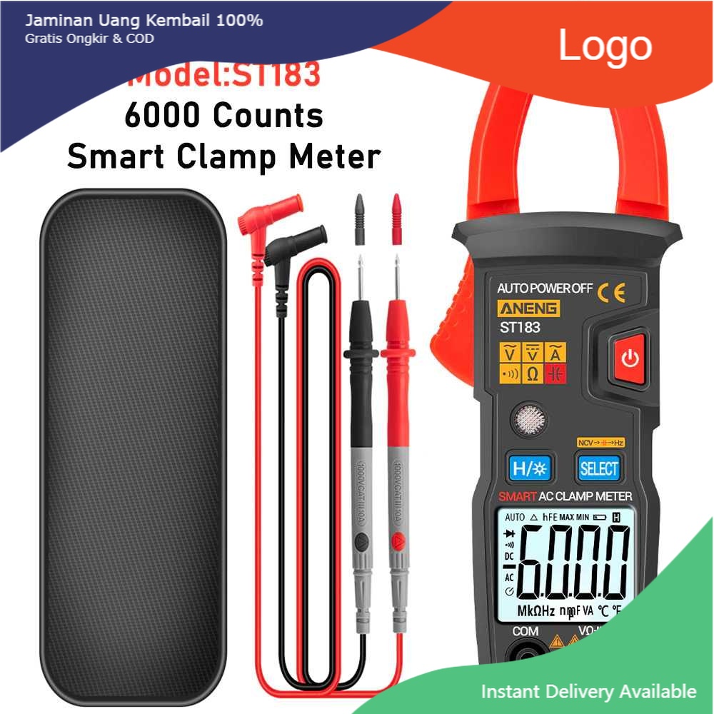 ANENG Digital Multimeter Voltage Tester Clamp - ST183