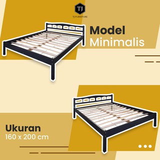 Ranjang Divan Tempat Tidur Kayu NO 2 HITAM Uk Ranjang Divan Tempat Tidur Kayu NO 2 HITAM Uk