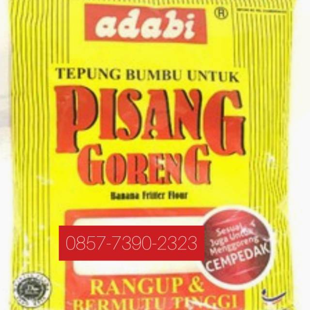 Tepung goreng pisang crispy Adabi