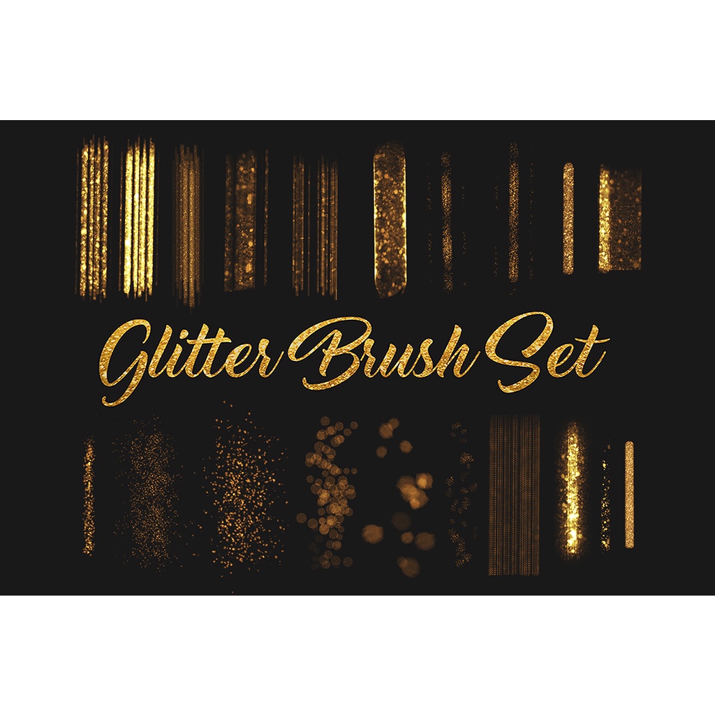 Procreate Brush - 20 Glitter Brush Set for Procreate