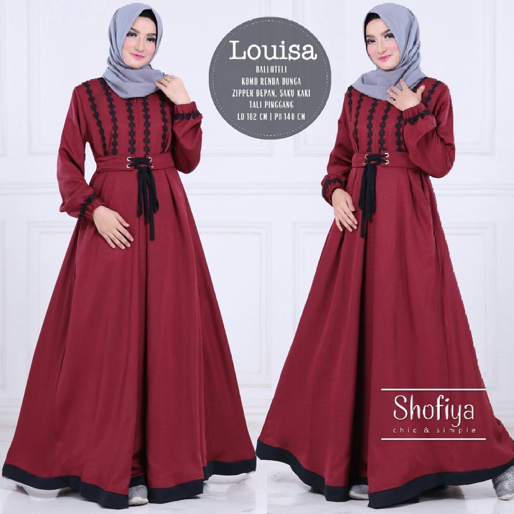 GAMIS SYARI ANNAJAH CAPUCCINO 900GR 110 140 ALLSIZE GAMIS SYARI BUSUI CADAR CREPE HQ POLOS MURAH I.