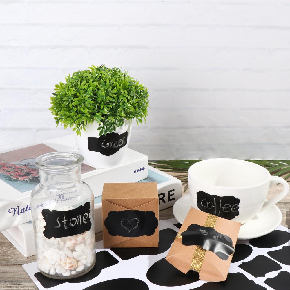 Stiker Papan Tulis Nanas DIY Selai Jar Tag Bahan Vinyl Craft Handmade Sealing Sticky