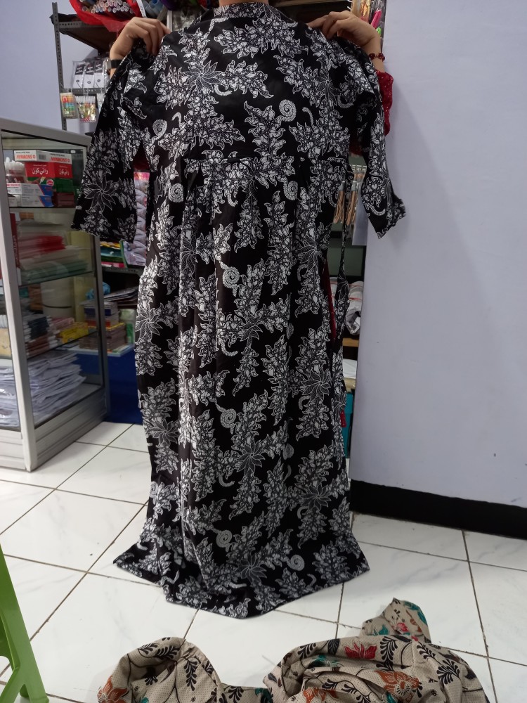 Gamis Batik Manggar, Padi,sekar,cantik,kubis,kipas,daun,kupu,nadine,gendis