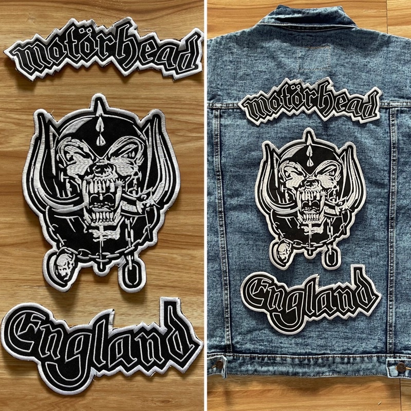 Emblem Bordir Besar / Emblem Jahit Bordir Belakang Jaket Jeans