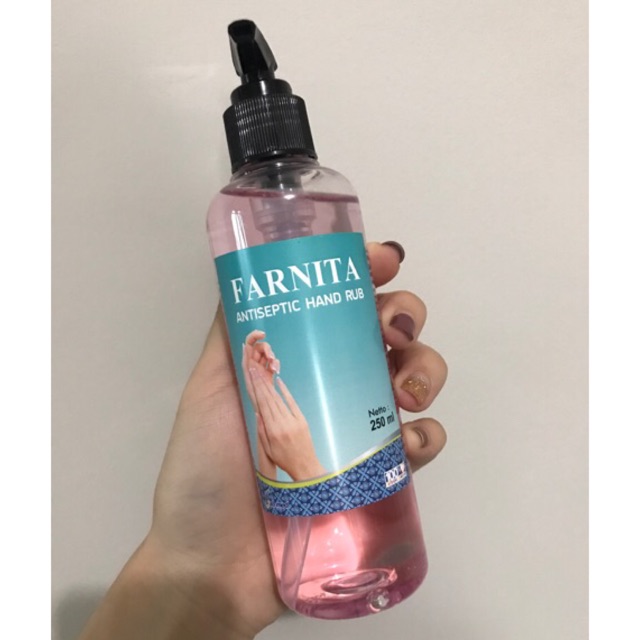 FARNITA HAND SANITIZER ANTISEPTIC HAND RUB READY STOCK KEMENKES