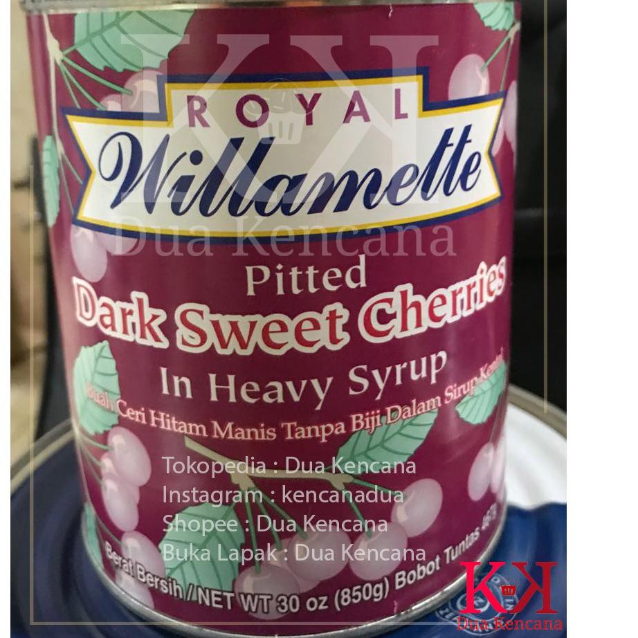 

QZK Royal Willamette Dark Sweet Cherries Ceri Hitam Manis Tanpa Biji 850gr➵☠ (Bestseller)Harga termurah ➵