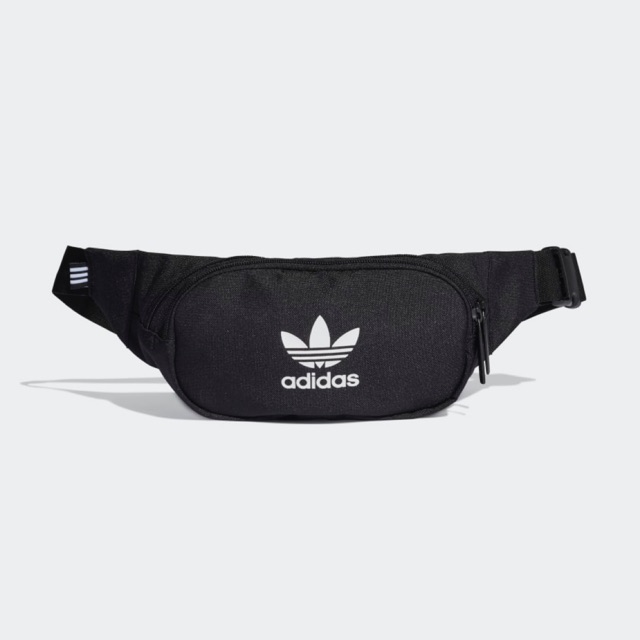 Adidas Sling Bag Black Pink - Waist Bag - Tas Selempang - ORIGINAL