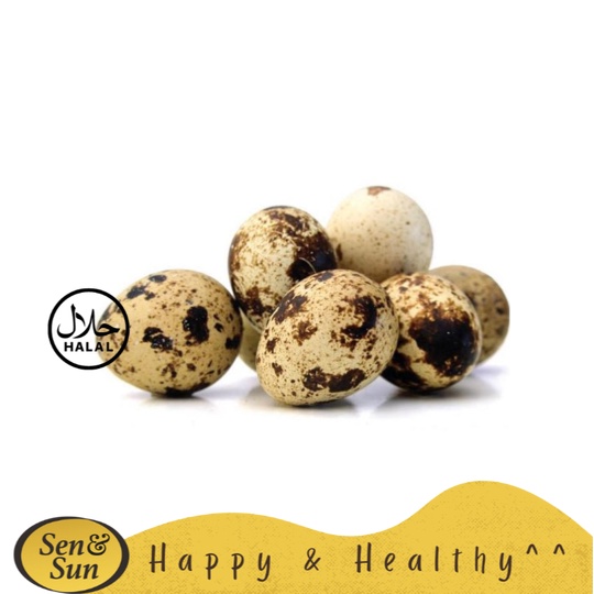 

Sen&Sun Telur Puyuh 1 pack (45 butir)