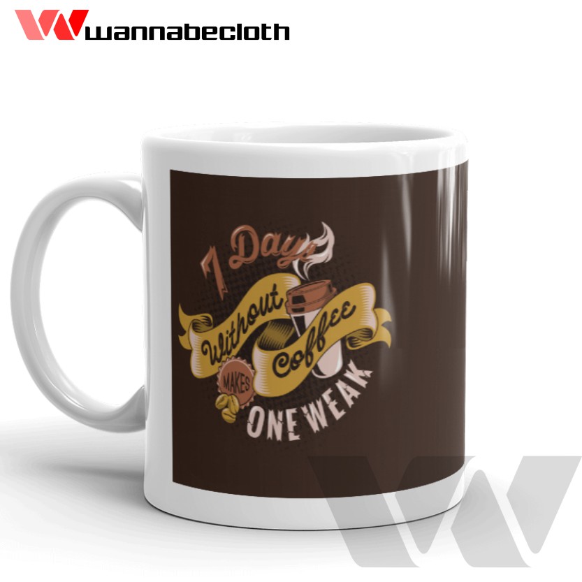 Gelas Custom Cetak Mug Custom Gelas Mug Kopi Kado Mug Hadiah Souvenir Gelas Mug Kopi Coffee v16