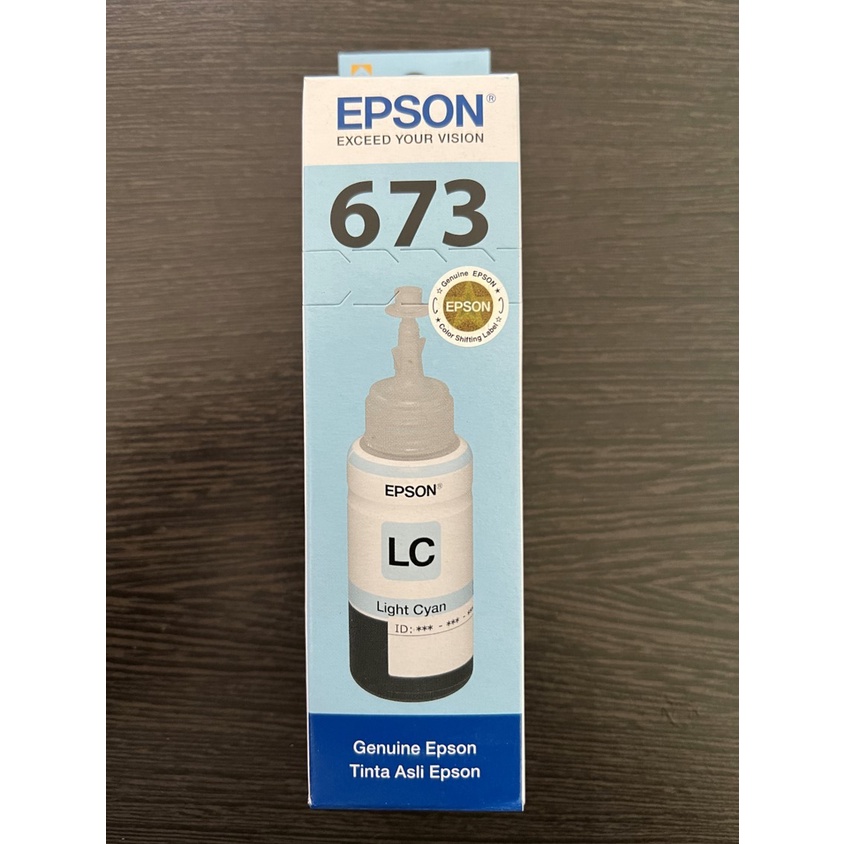 Tinta Epson 673 Original (Printer L800, L805, L810, L850, L1800)