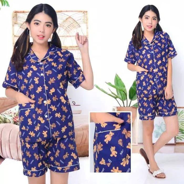 AMAZONID baju  tidur  wanita  piyama import CEWEK DEWASA 