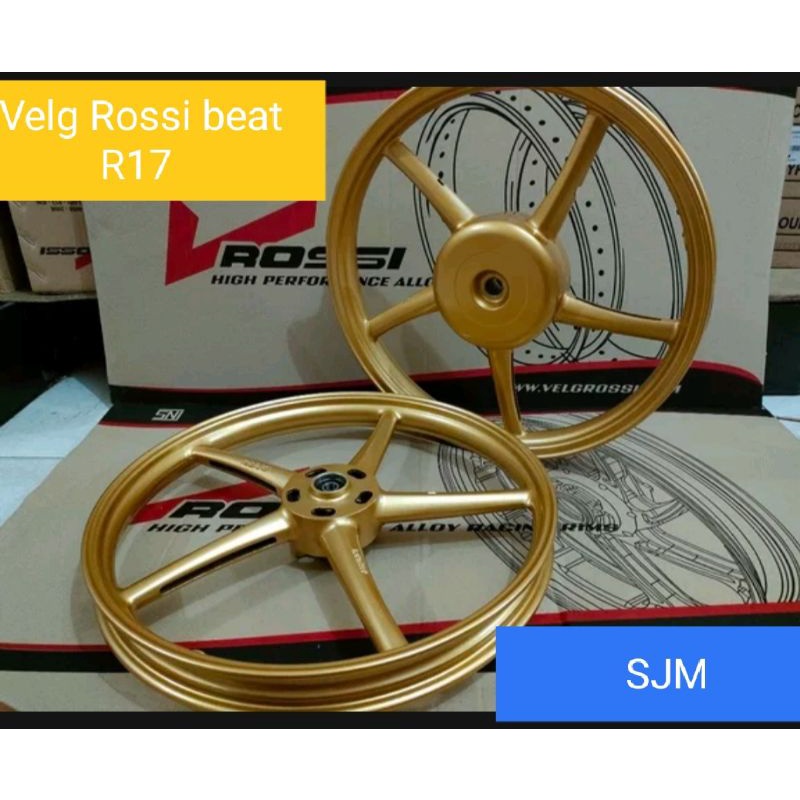 Velg racing beat scopy vario 110 ring 17 Rossi sanca model RCB sp522 velg racing beat Scoopy ring 17