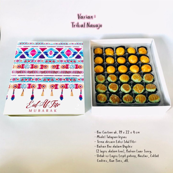 

Box Nastar Sekat Kotak Nastar Dus Kue Kardus Sekat Cake Box Hampers Box Lebaran Kotak Kue Kering Kardus Kue (10pcs)