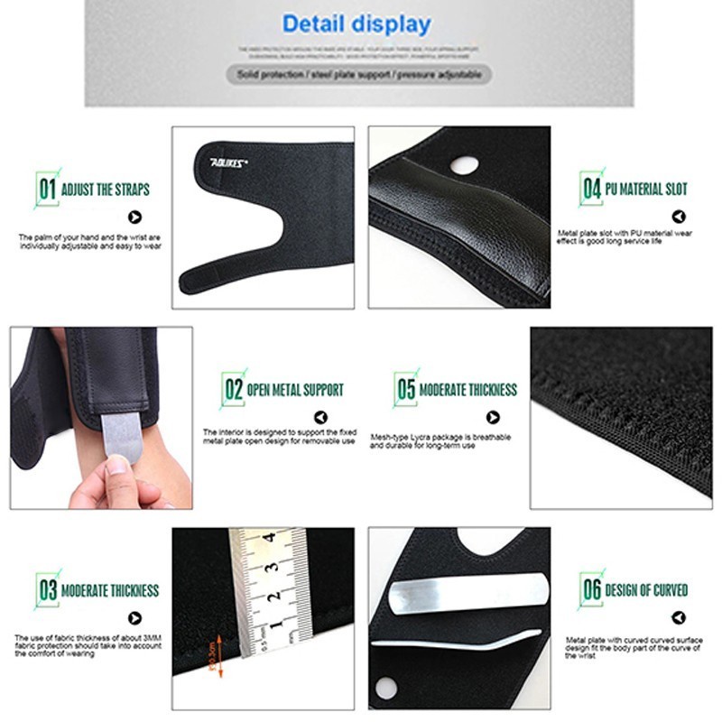 WRISTBAND - PENYANGGA LENGAN - ALAT TERAPI PERGELANGAN TANGAN BRACE