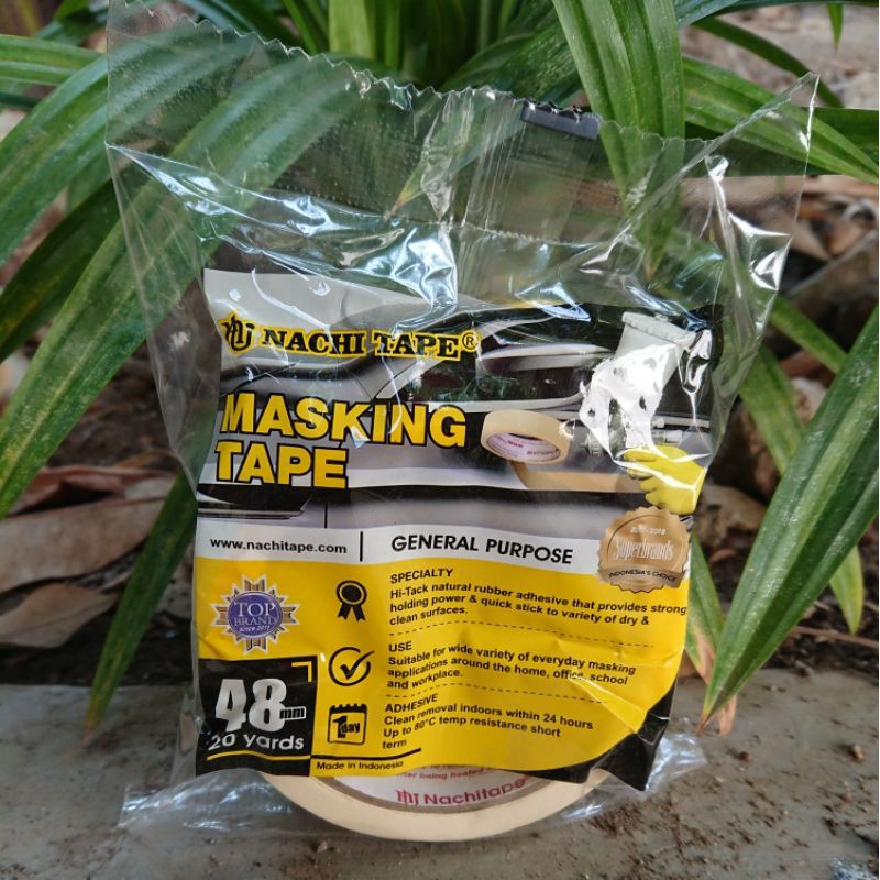 

Solasi Lakban Kertas Nachi Masking Tape 48 mm