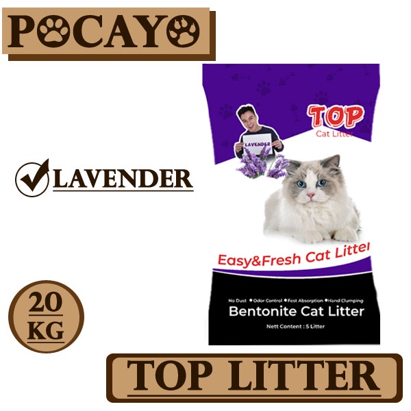 TOP LITER 20kg - LAVENDER (Grab/Gosend)