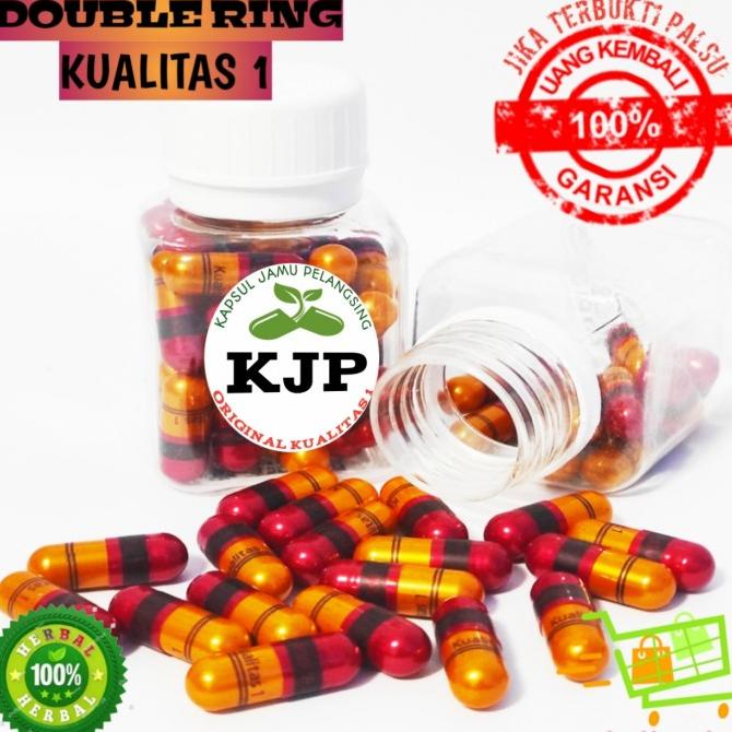 KJP KAPSUL JAMU PELANGSING DOUBLE STRONG RING 2 ORIGINAL KUALITAS 1