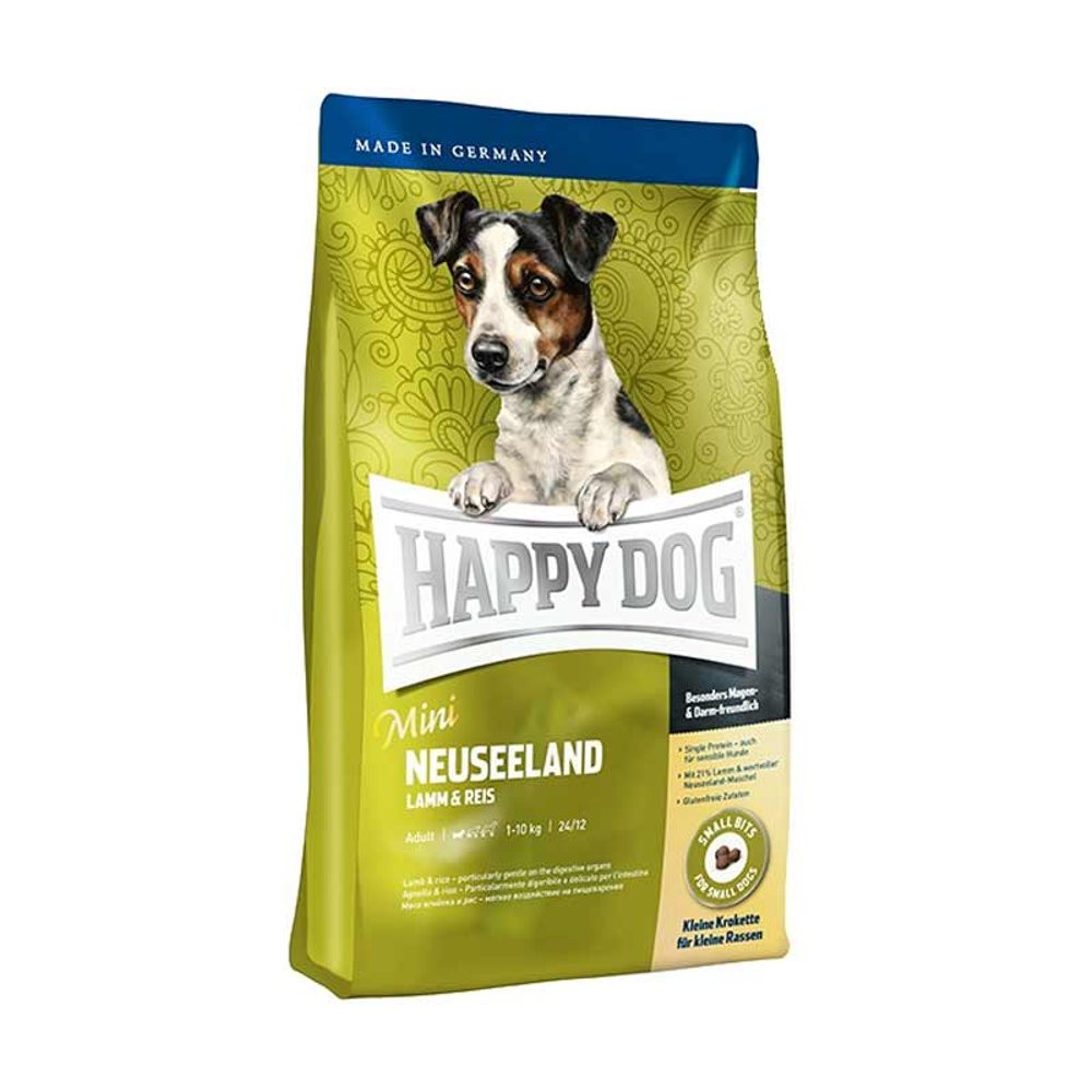 Happy Dog Mini Neuseeland 1kg Dogfood Lamb