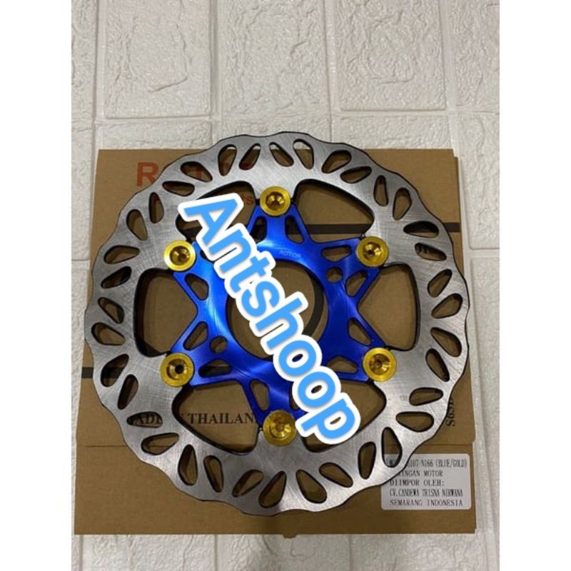 PIRINGAN Disc Brake Piringan Cakram Depan 220mm Beat Scoopy Vario 125 Mio Fino Xeon Jupiter Z Vega Zr Beat New Beat street Beat fi Genio Scoopy new  ANTSHOOP