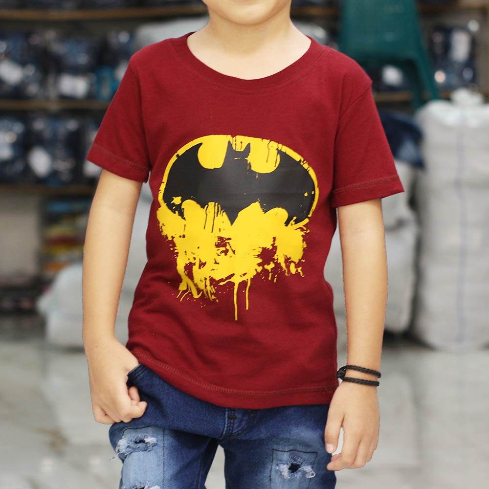 BARU BAJU  Kaos Anak  Batman Marun Baju  Anak  Bandung  Grosir 
