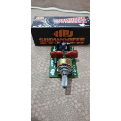 Kit Subwoofer Setereo aktif 12v bommba