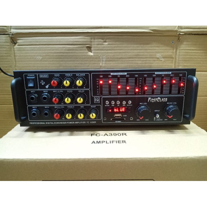 AMPLIFIER FIRSTCLASS FC-A390R AUDIO AMPLIFIER