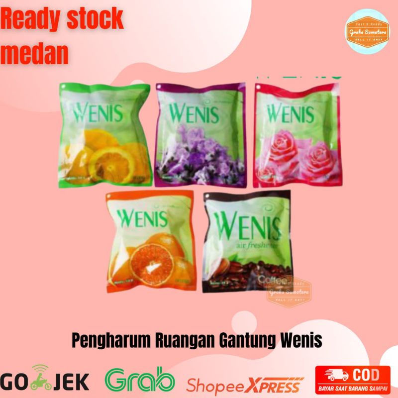 Pengharum Ruangan Gantung Wenis Air Freshener Murah Medan