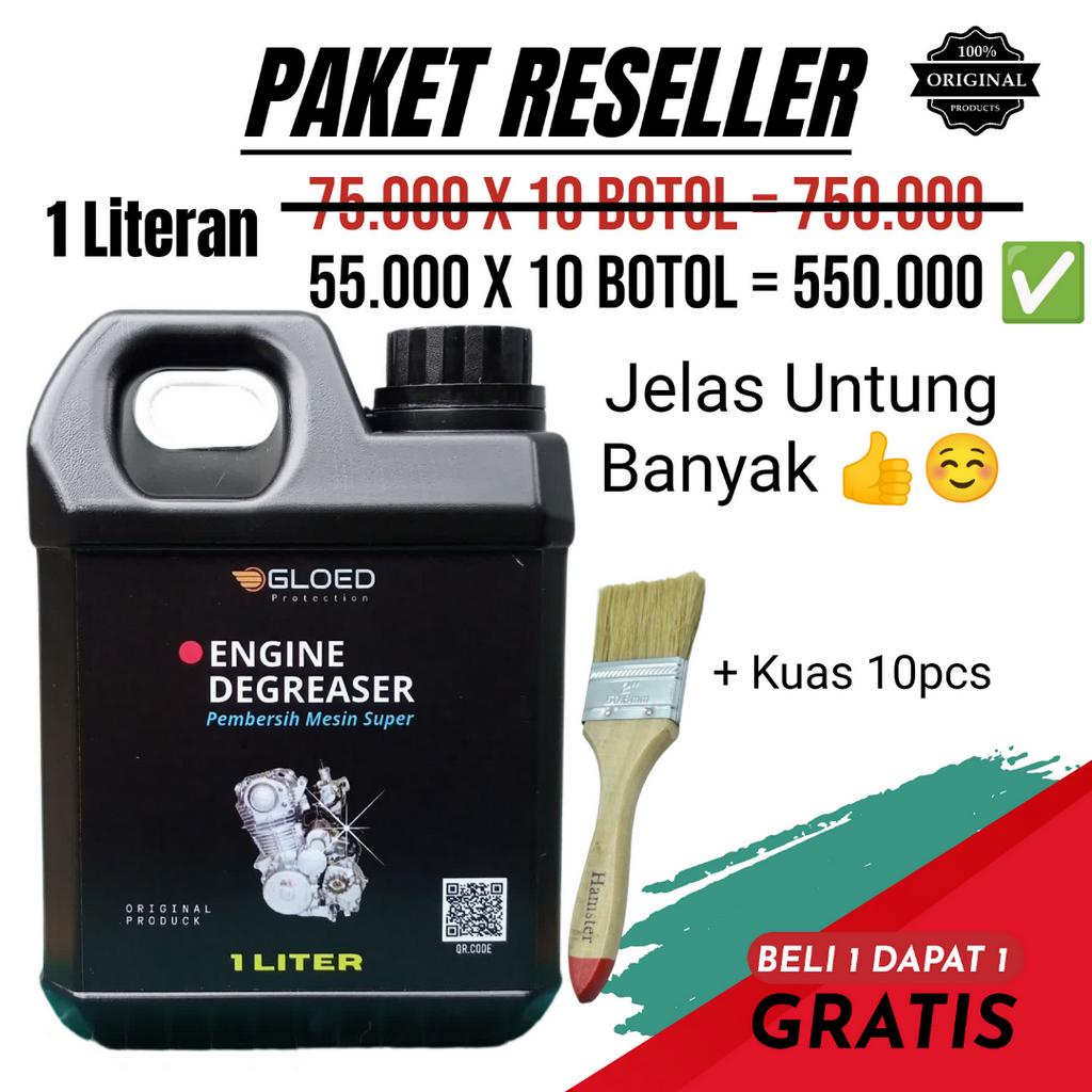 Gloed Engine Degreaser PAKET RESELLER Kemasan 1 Liter