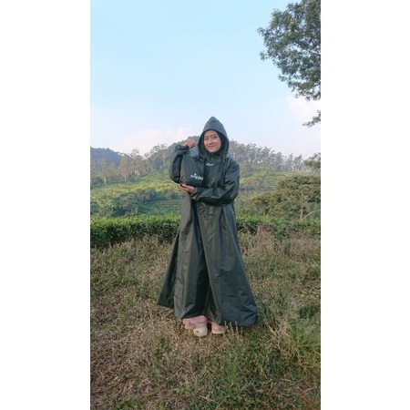 Jas Hujan Gamis Raincoat Jumbo Bigsize Ponco Waterproof