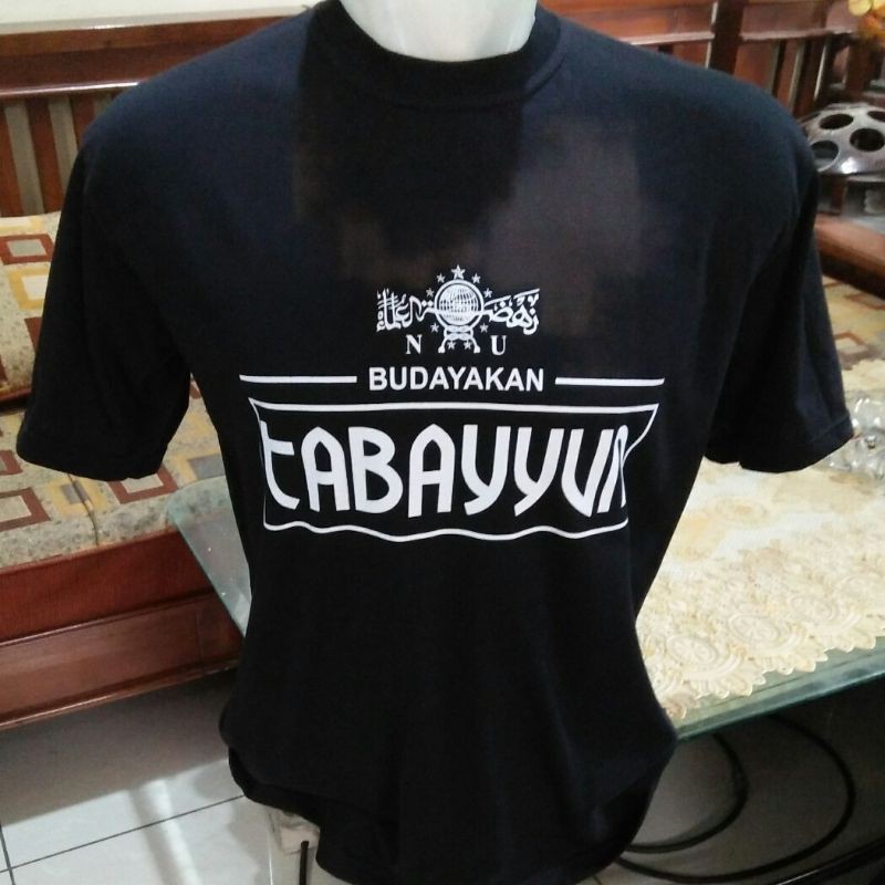 Kaos Pria Kaos distro cotton combed Baju Kaos Distro Pakaian Tshirt Kaos NU Tabayyun Original