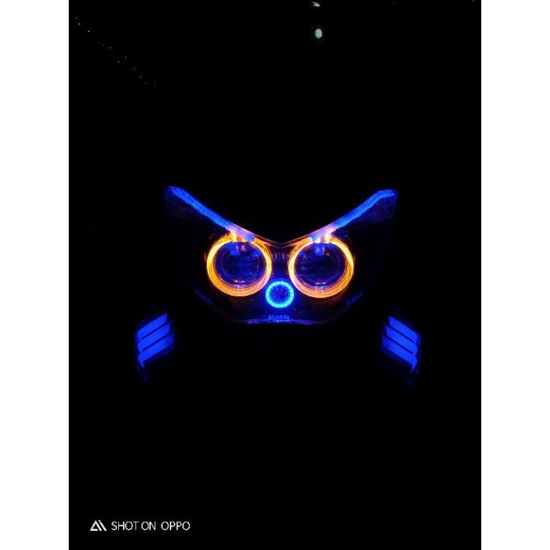 Lampu Projie HID NMAX komplit l Modifikasi Lampu Projector HID Nmax l Custom Headlamp Reflektor Nmax