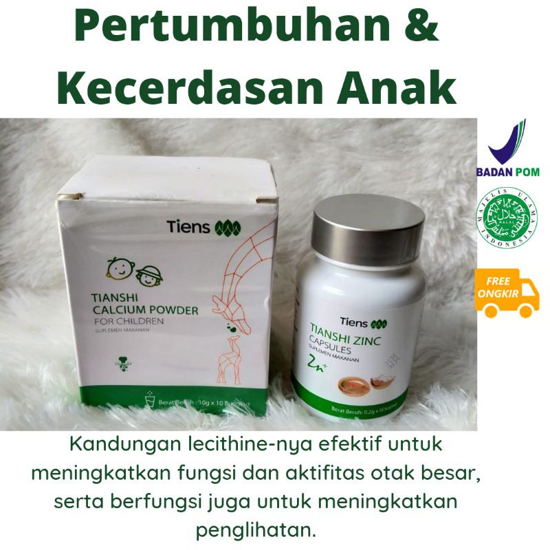 Pertumbuhan dan Kecerdasan Anak | Kalsium Anak Tiens