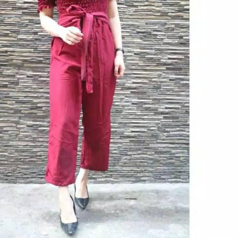 ✪ jumsuit sabrina kerut bisa () ❅