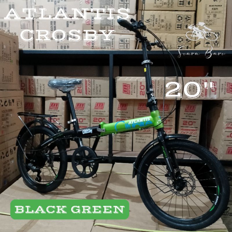 SEPEDA LIPAT ATLANTIS BIKE CROSSBY + BAHASI 20INCH