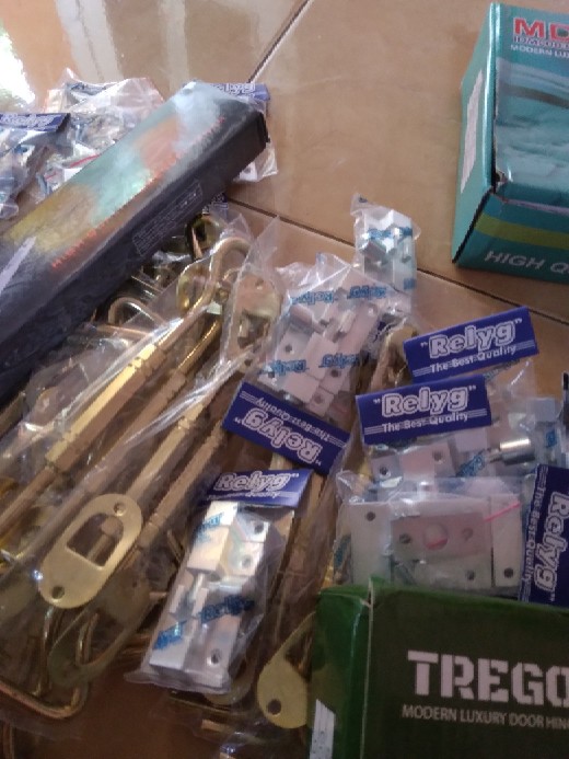 Grendel Tanam Grendel Pintu Kuputarung Minimalis Merek Classic Satin Putih Tahan Karat Bukan Besi