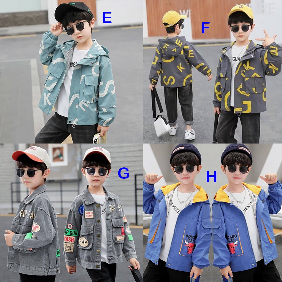 Jaket Korea Anak Laki Laki