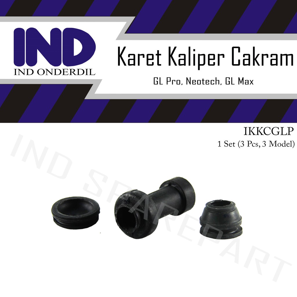 Karet-Seal Boot-Bot Kaliper-Caliper Cakram GL Pro/GL Max/Neotech