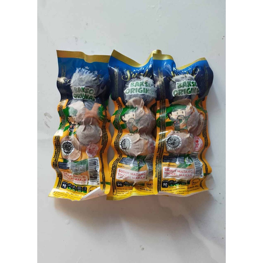 

Kanzler Singles Bakso Original 3 pcs