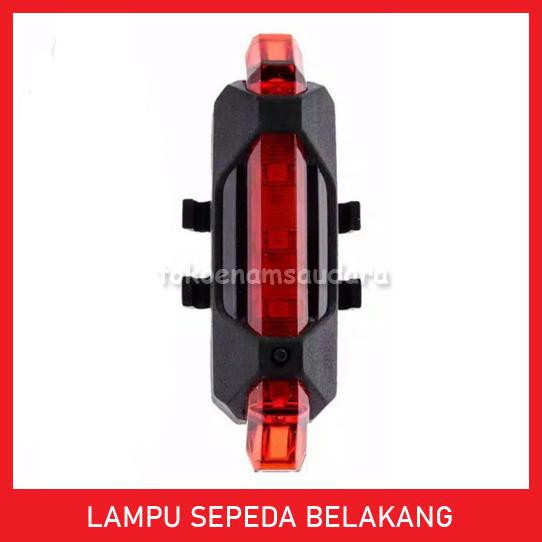 Lampu Belakang Sepeda Aksesoris Sepeda Lampu Sepeda - Merah