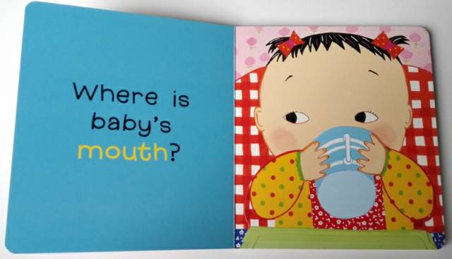 Original Where is baby's belly button/ lift-the-flap/board buku/buku import/buku anak/happychild