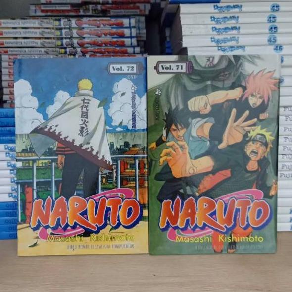 Langsung Order PAKET 2 BUKU KOMIK NARUTO Vol. 71, 72 CA70