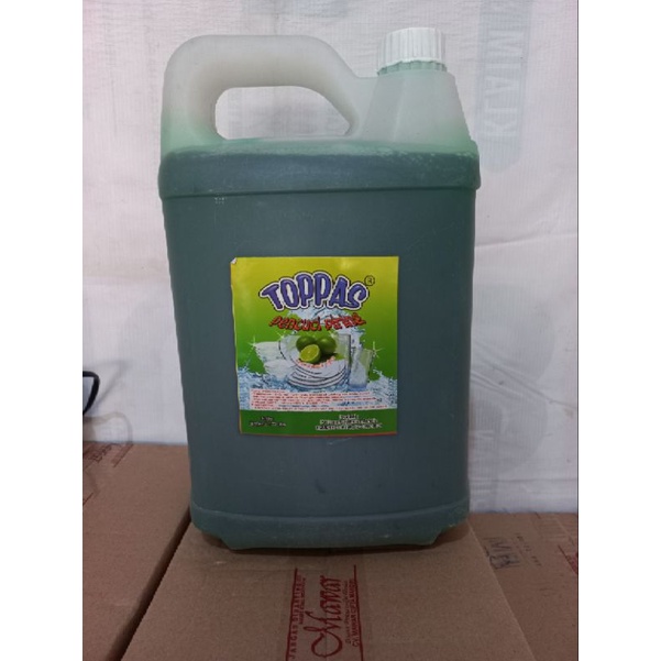 Sabun cuci piring Toppas 5 liter