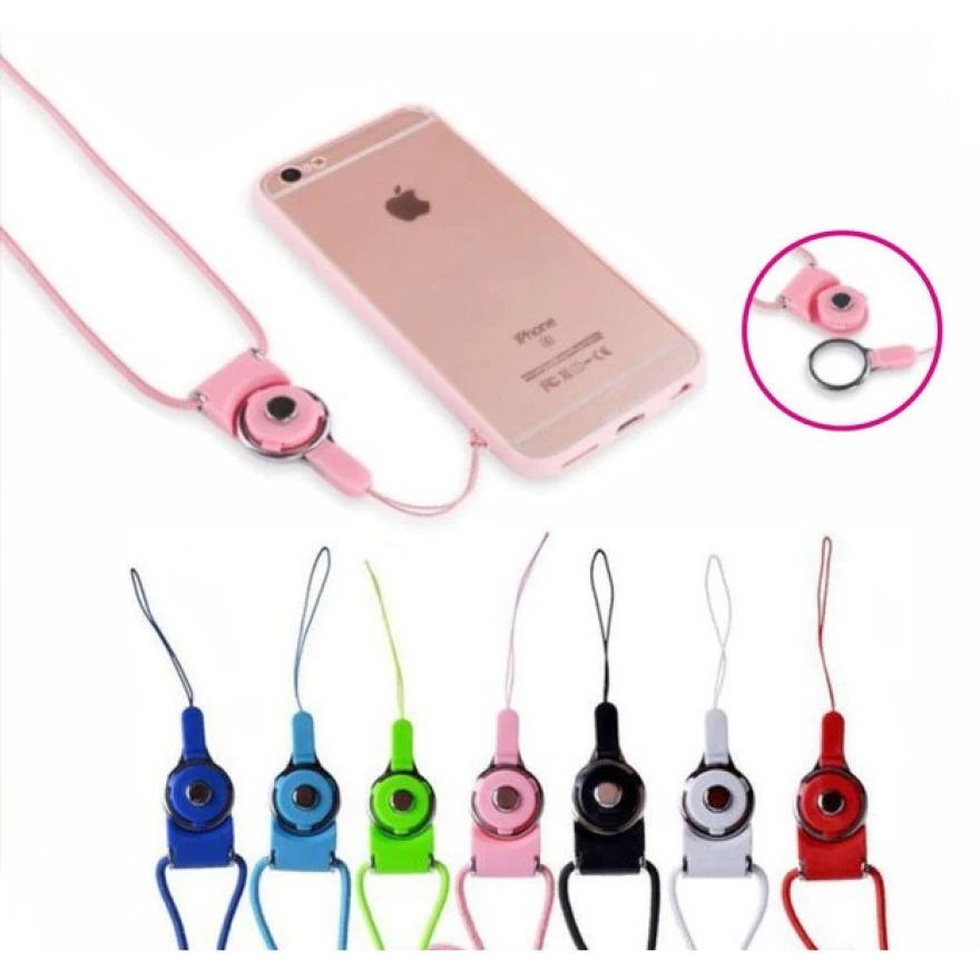 Tali Hp 2in1 Gantungan Kalung Name Tag Id Card Phone Strap Lanyard