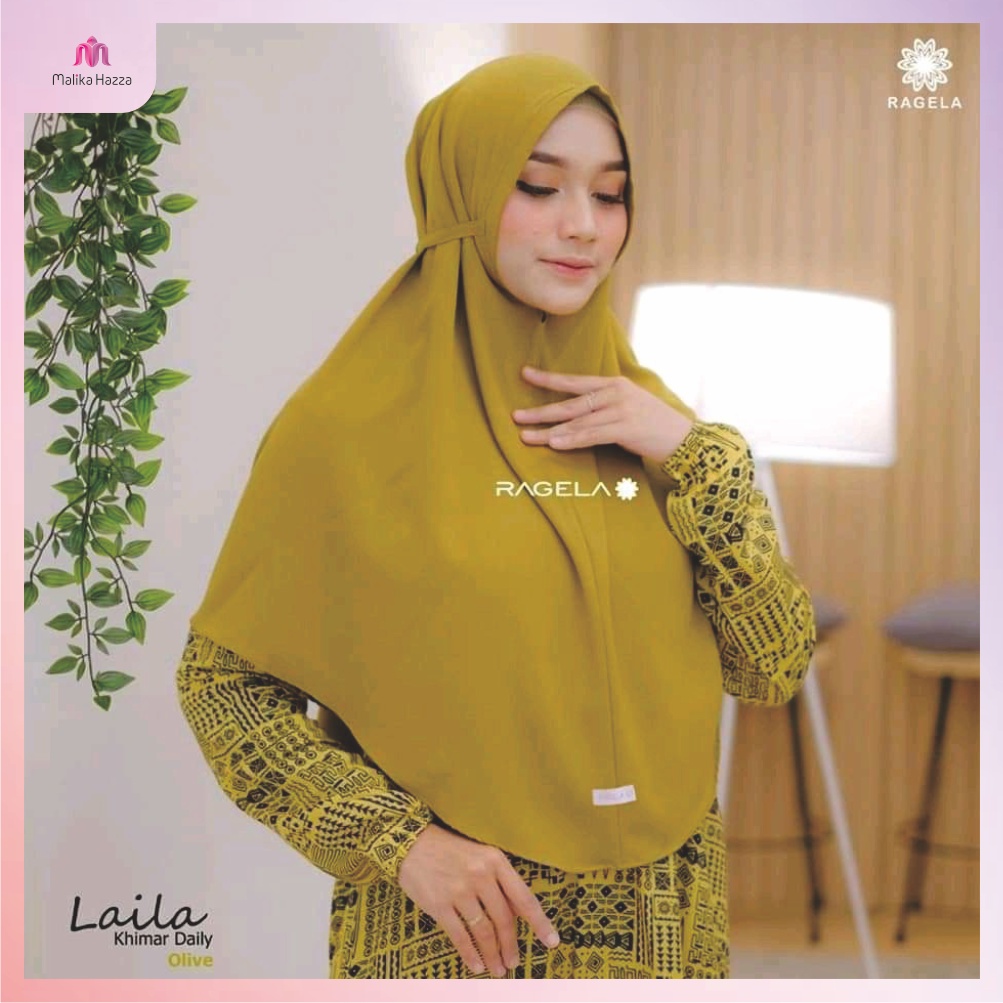 Khimar Daily Laila By Ragela Hijab Soft Pad