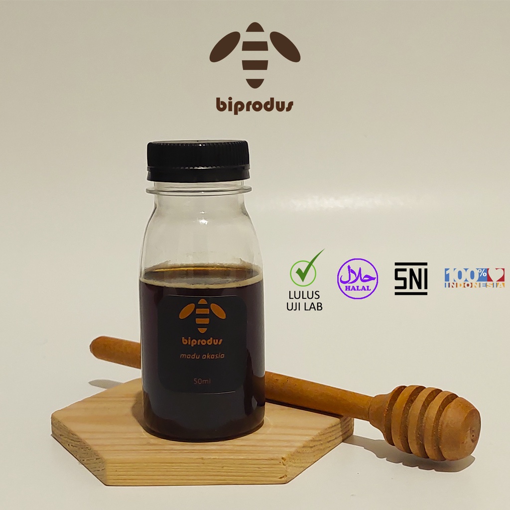 

MADU AKASIA 50ML MADU ASLI MADU MURNI 100% ASLI, BIPRODUS 50ML