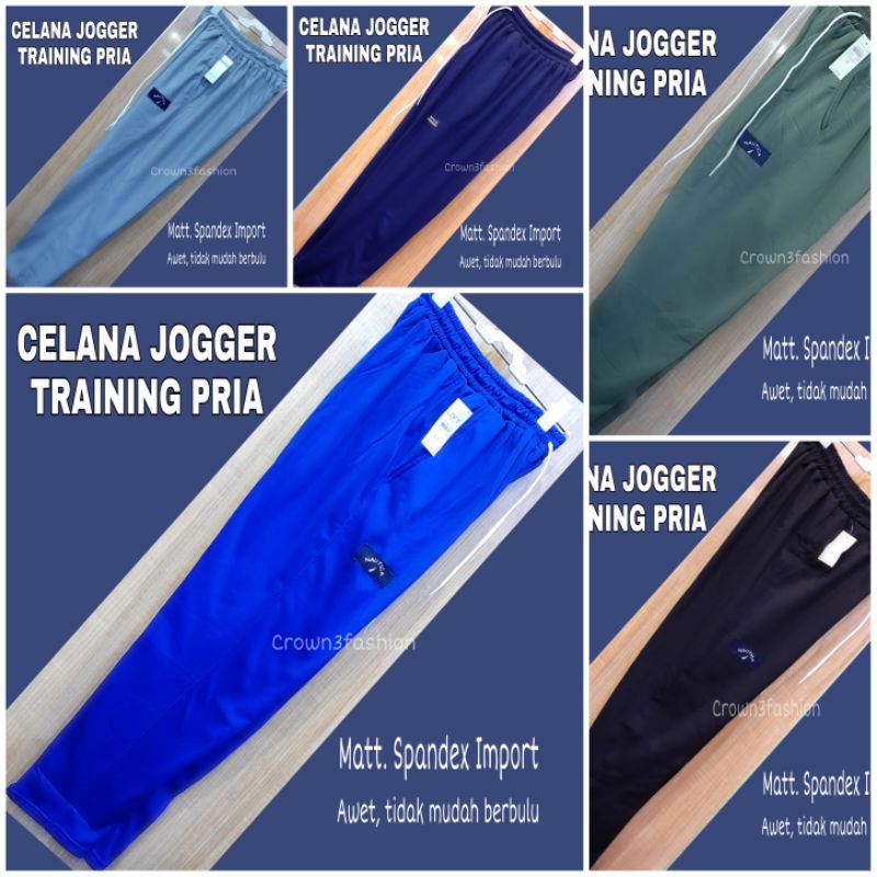 Celana Jogger Training Terbaru *Bisa COD