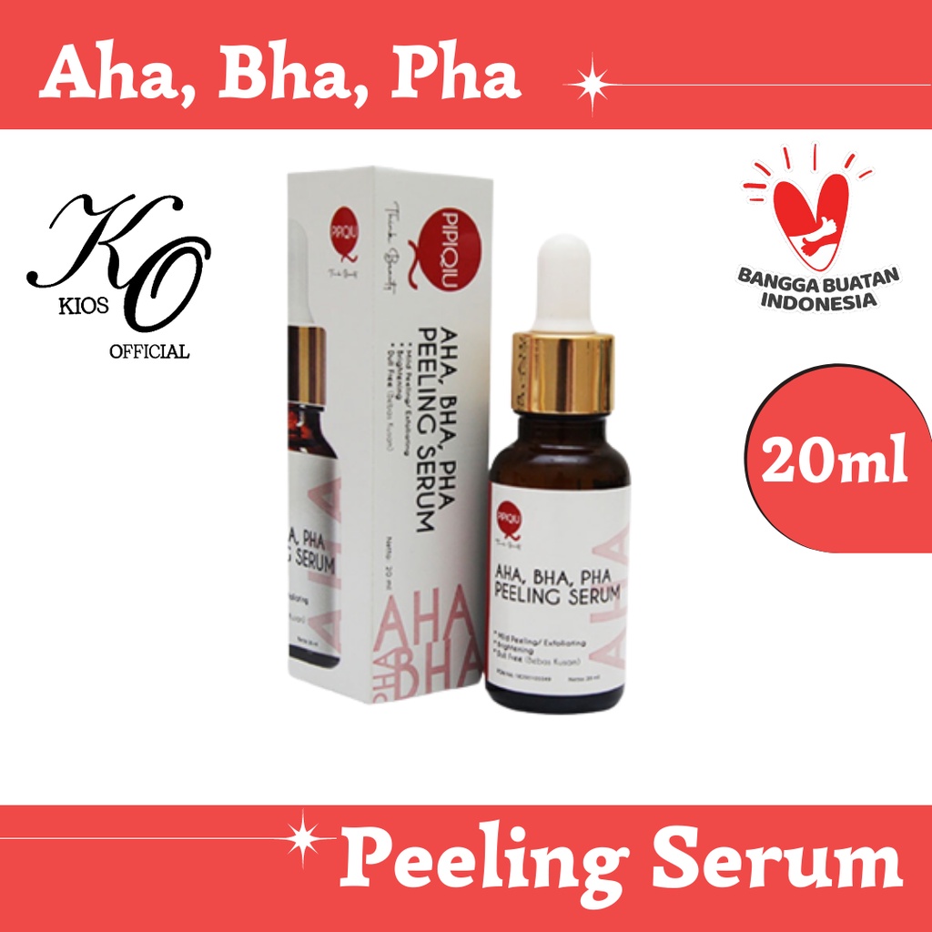 Serum Peeling pencerah Wajah / Aha Bha Pha Peeling Serum Pipiqiu