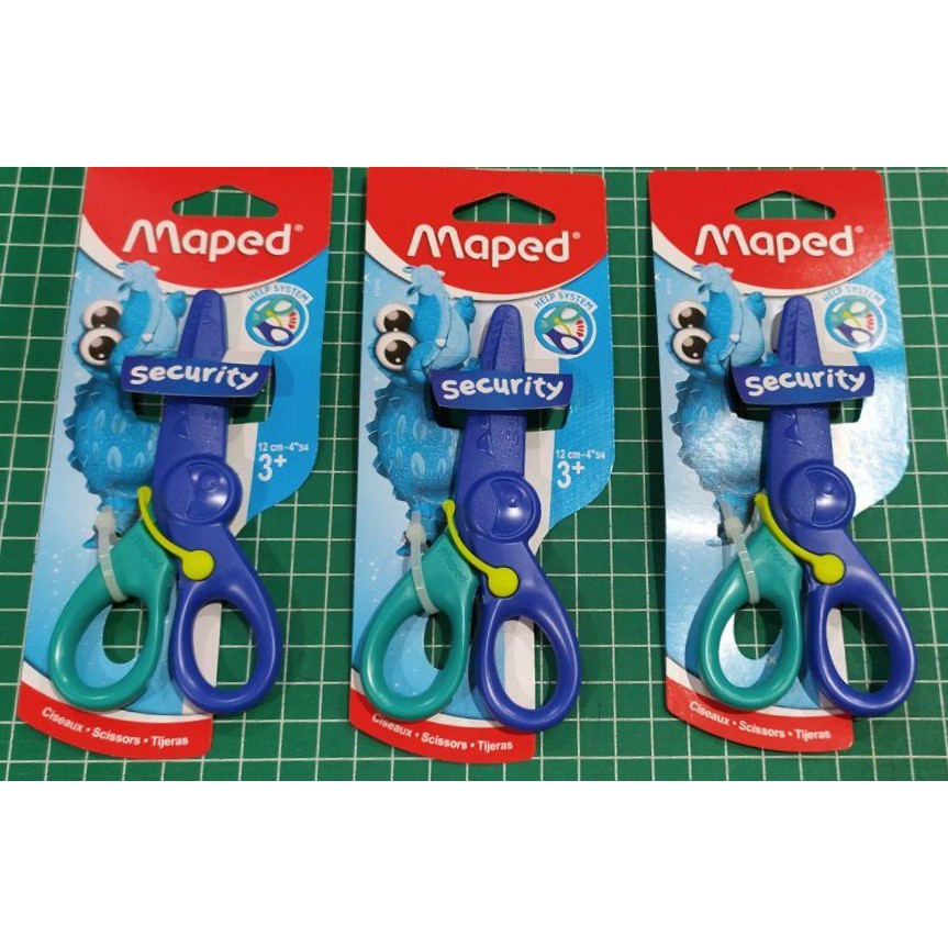 

Gunting Maped - Kidipulse Safety Scissors - Blister 12 cm