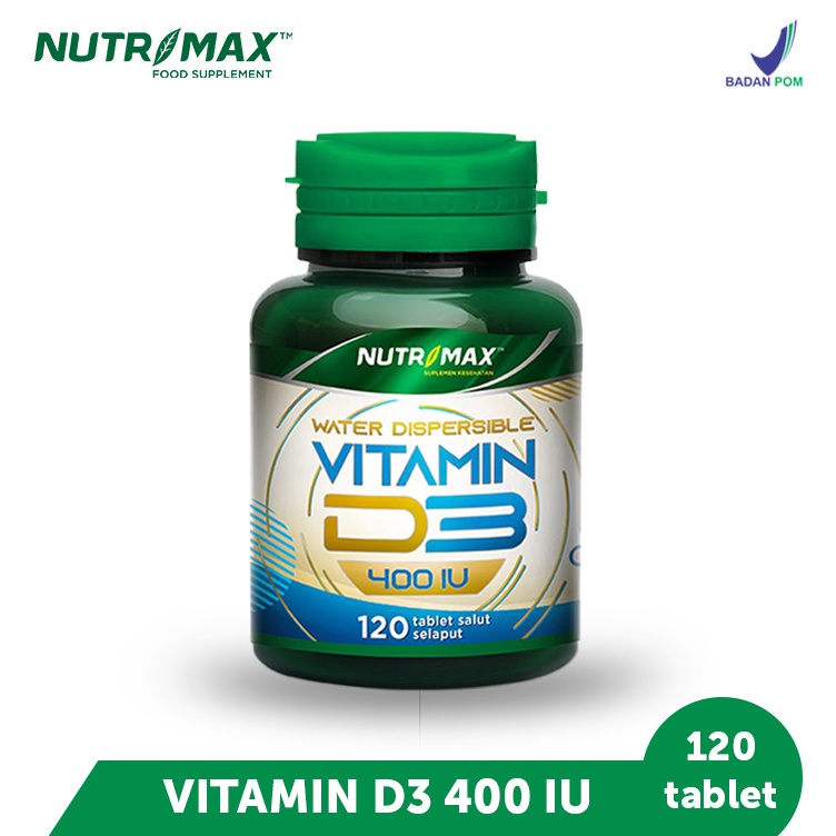 Nutrimax D3 400 IU Tablet @ 30 Tablet / 120 Tablet