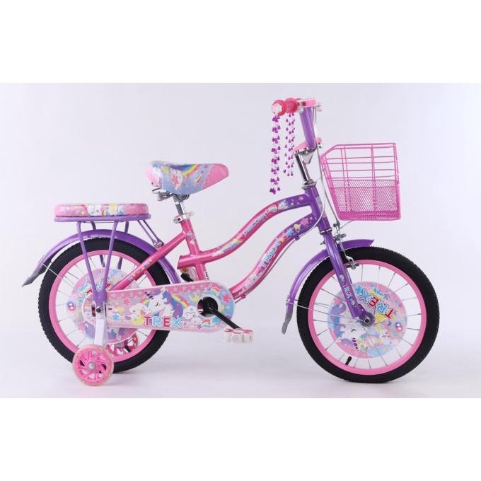 For Sale Sepeda Anak Perempuan Merk Trek Motif Unicorn/Kudaponi Ukuran 12,16,18